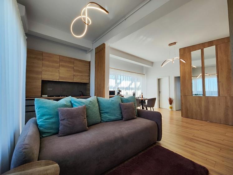 Apartment cu două camere tip studio, penthouse  - 3