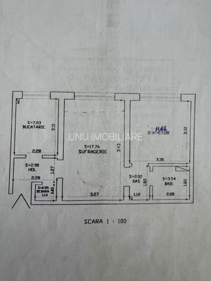 PODU ROS - CANTEMIR - 2 CAMERE SEMIDECOMANDAT DE 52MP - CENTRALA TERMICA PROPRIE - 8