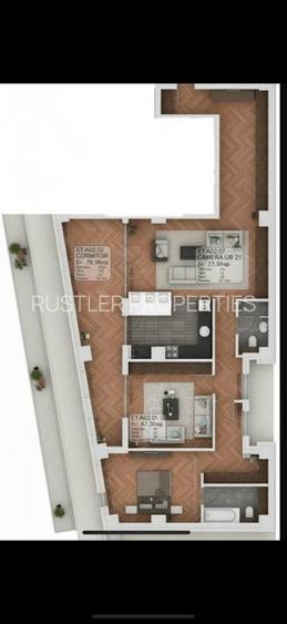 Apartament 3 camere zona Ferdinand, foarte spatios, pret promo - 6