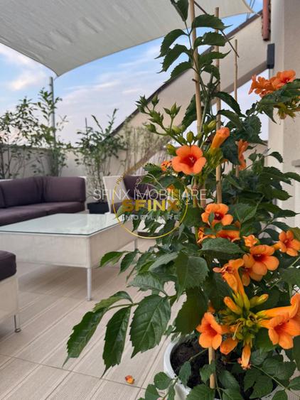 Penthouse complet mobilat, cu terasa de 60mp si 2 locuri de parcare - 2