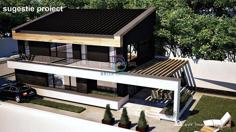 Bucurestii Noi, Laminorului, teren 322mp, d=12.38m, casa demolabila - 2