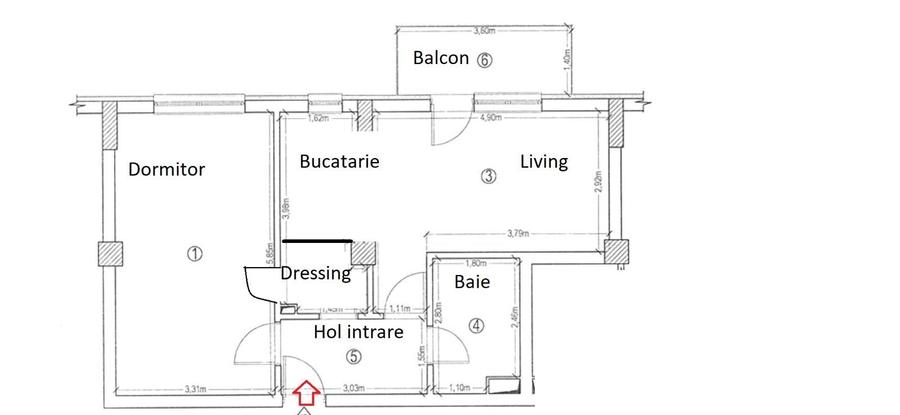 Apartament ultrafinisat, 2 camere, etaj 3, garaj, zona Vivo - 29