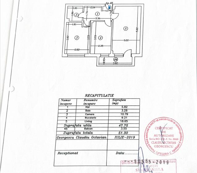 Apartament 2 camere mobilat si utilat Postalionului. - 2