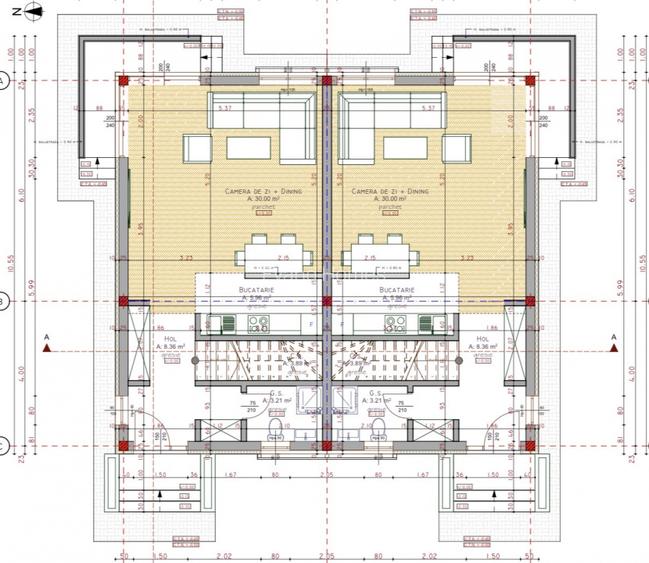Duplex cu 4 camere si 3 bai - la 4 benzi - Mosnita Noua - 2