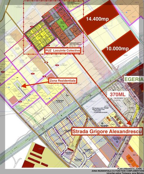 Oportunitate investitie I Teren pt PUZ zona Mehala I Comision 0I - 2