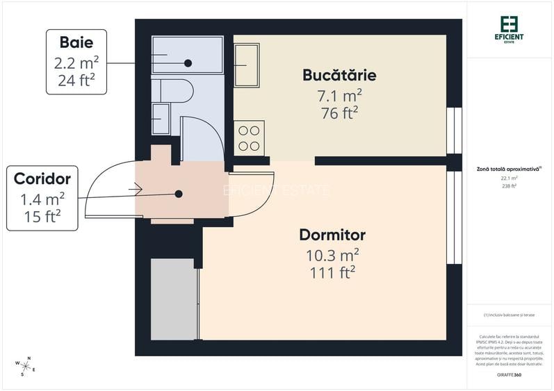 Garsonieră etajul 1 - Cartier Freidorf - Timișoara - 14