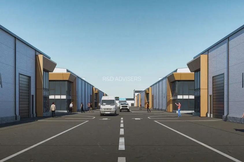 Hale industriale modulare cu birouri, utilitati, parc logistic securizat - 2