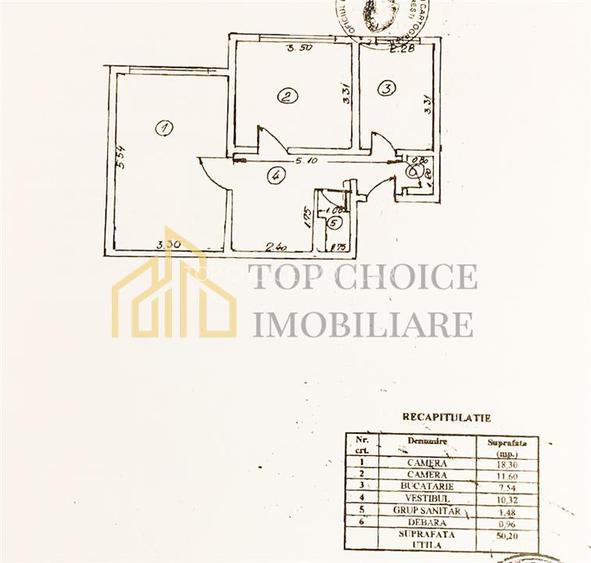 2 CAMERE DECOMANDAT - PARTER INALT - BLOC 1979 ANVELOPAT 2026 - NEGOCIABIL - 1