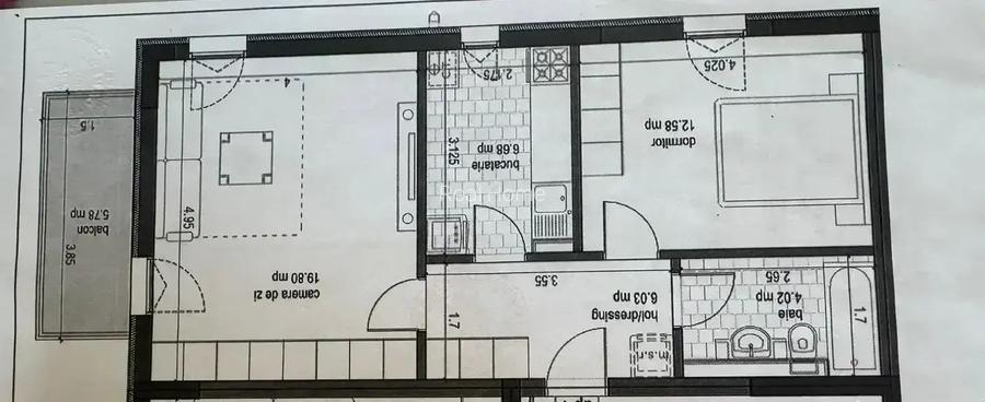 2 Camere | 15 min Metrou I Loc Parcare I Mobilat si Utilat - 10