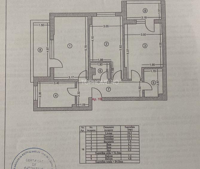 Apartament 3 camere, metrou Berceni - 15