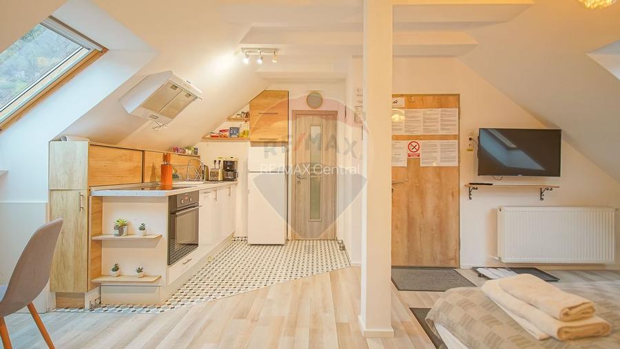 Casa cu 5 studiouri independente, terasa rooftop, vedere montana - 46