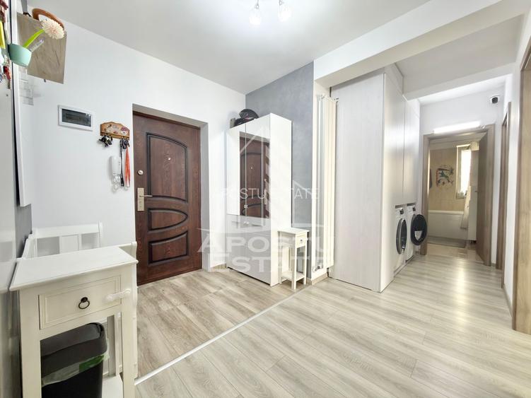 Apartament cu 3 camere decomandat, complet mobilat la parter in Giroc. - 4