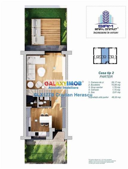 Vile tip Triplex Mogosoaia str Nichita Stanescu 72 - 11