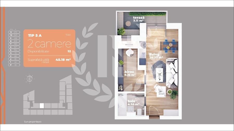 Apartament 2 camere Sector 3 Metrou Titan