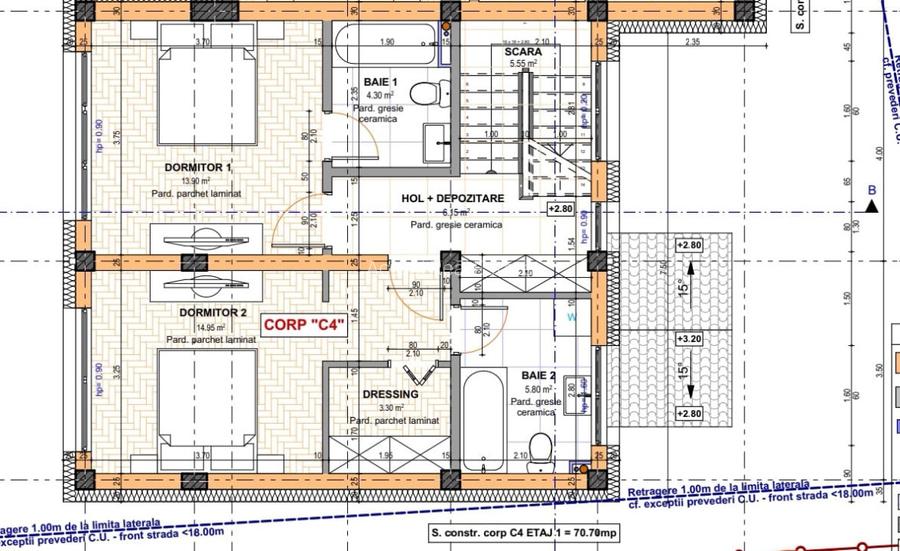 CASA 3 CAMERE | OVIDIU | VEDERE LA LAC - 12