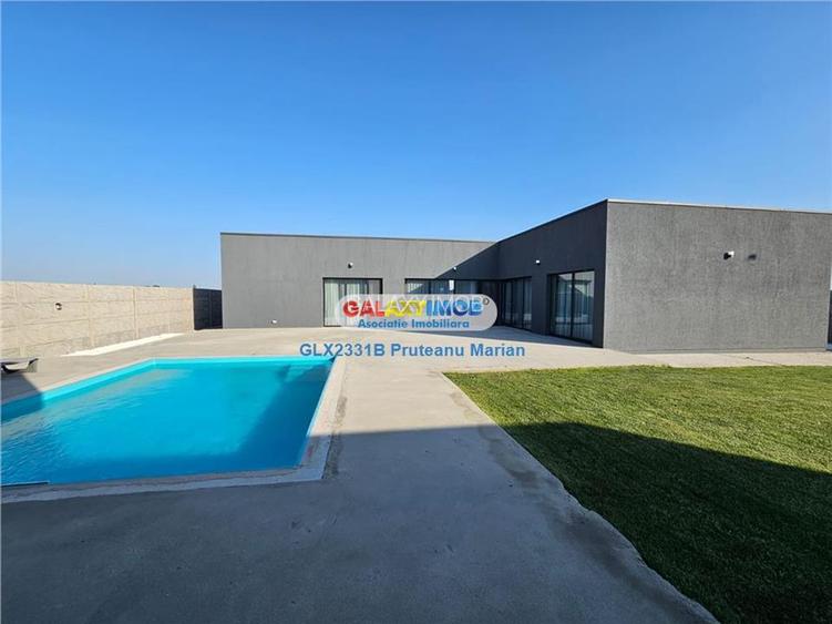 Vanzare casa de Lux cu piscina in aer liber situata in comuna Clinceni - 37