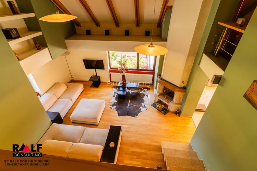 Vanzare vila de lux cu piscina, teren de tenis, cu un design deosebit, P+M+S - 5