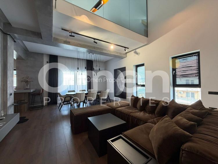 Penthouse ultrafinisat pe 2 niveluri | sauna |  parcare | zona centrala - 2