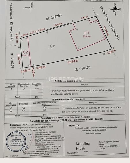 Apartament Casa + Anexa | Traian | Pache | Popa Nan | curte - 1