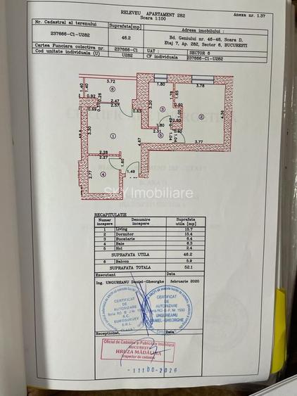 Apartament 2 camere | Cortina Academy | Loc de parcare inclus I - 23