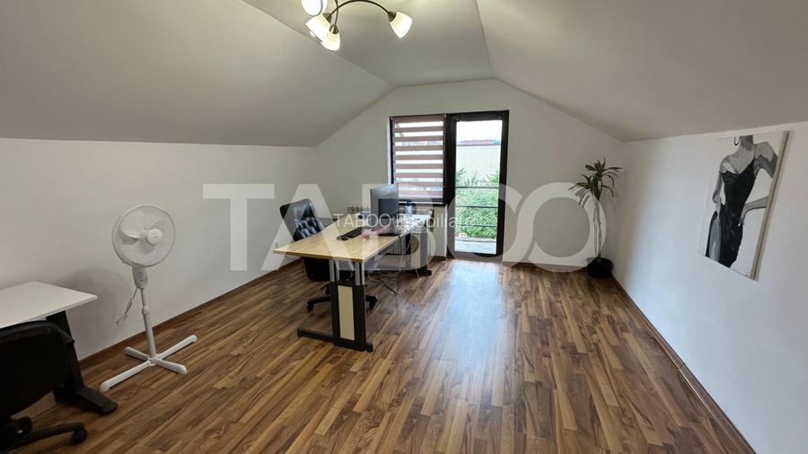 Casa curte libera 300mp 8 camere individuala zona Calea Poplacii Sibiu - 29