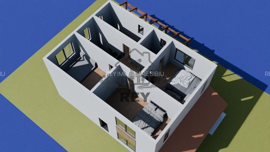 Casă single 4 camere / 500mp teren / Sura Mică / Sibiu - 27