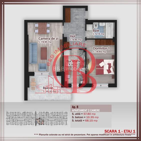 Theodor Pallady-7min STB Parcul Teilor-2 Camere Decomandat - 1