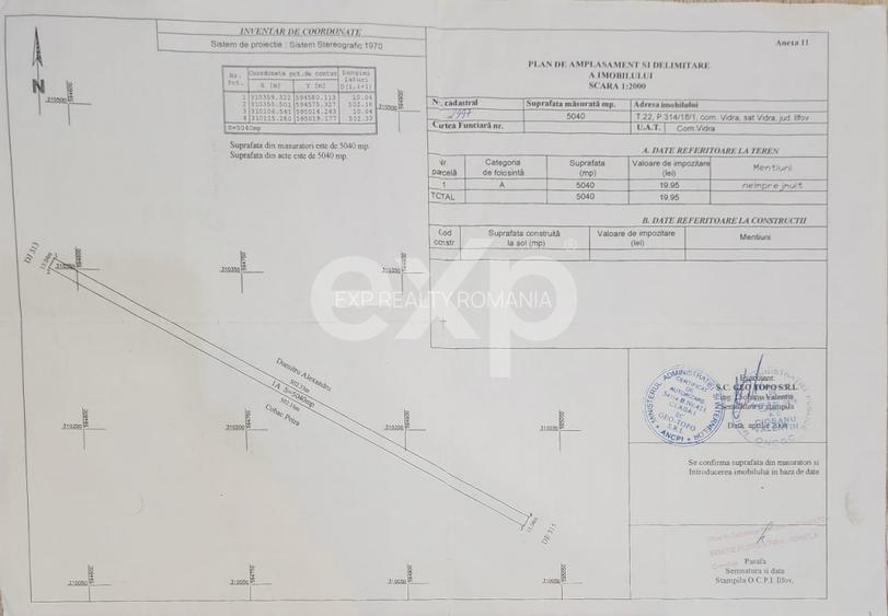 Teren 5.040mp Berceni - Vidra - 4