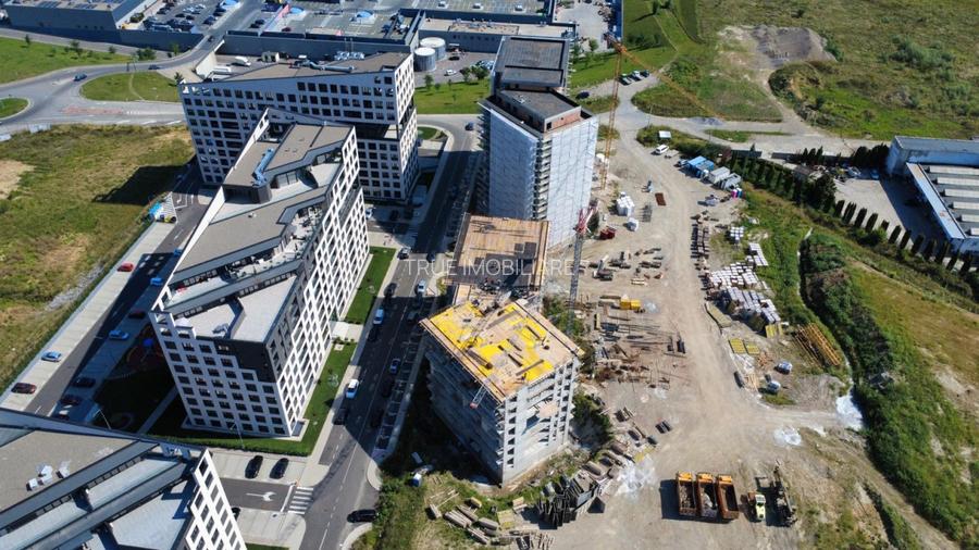 Studio de vânzare, 35m² + 3m² balcon, Skyline City! - 19