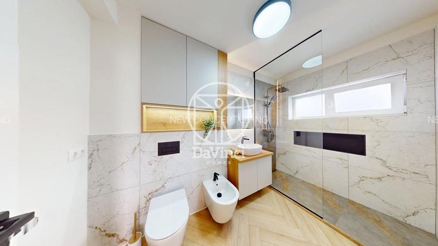 - Penthouse 5 camere - 3 bai - 131.17 mp utili - mobilat si utilat - 21