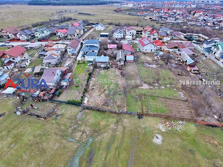 Teren 1053 mp cu deschidere 18 m – Războieni, str. Turcești - 2