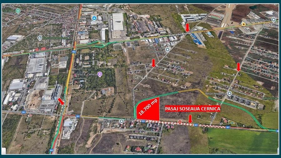 ORAS PANTELIMON-CERNICA 18.700 mp - A0 - DNCB - intravilan  - 7