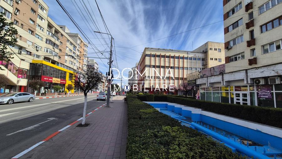 Închiriere spațiu comercial ultracentral situat în Târgu Jiu, strada Unirii - 7