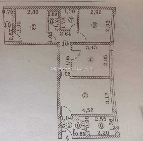 4 camere Drumul Taberei metrou Parc Moghioros/Râul Doamnei - 11