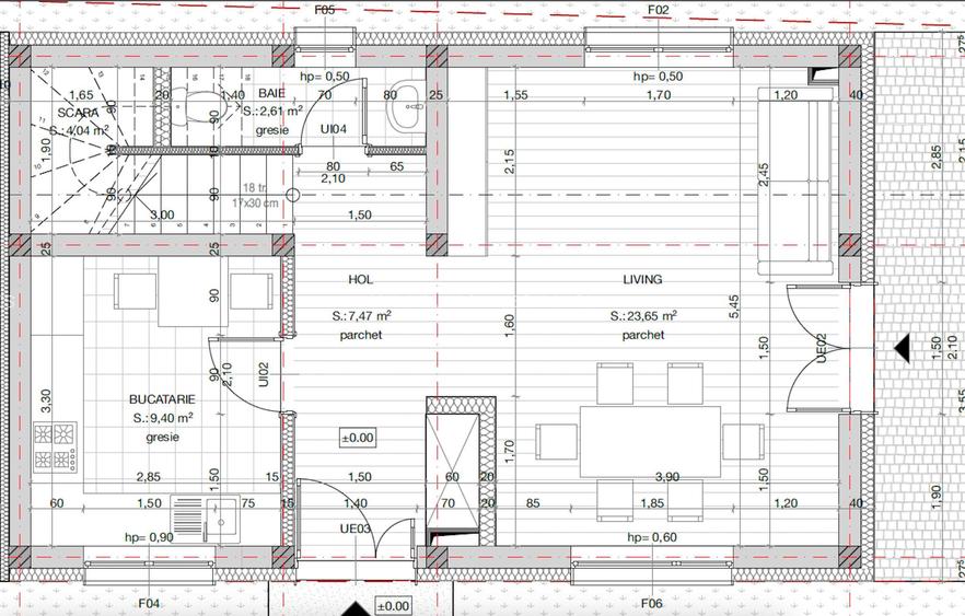 Duplex 4 camere in Someșeni, teren 222 mp, utili 118 mp - 6