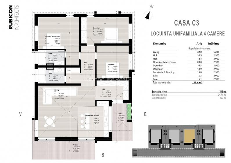 Casa dispusa pe parter, constructie noua - 11