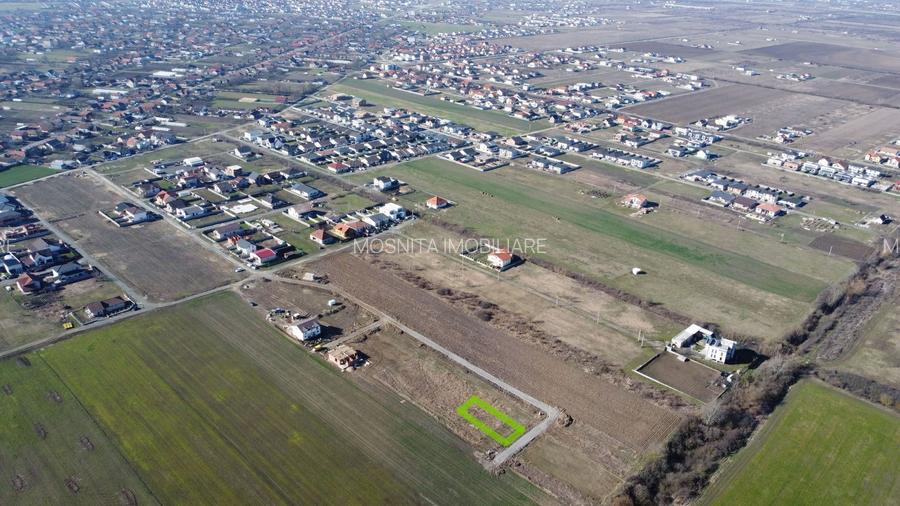 Teren lângă Timișoara, Moșnița Veche, 541 mp | utilități | 50.000€ - 2