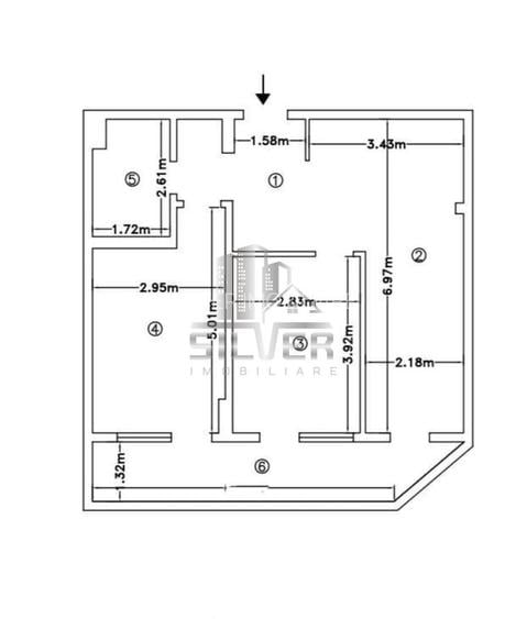Apartament cu 2 camere dec. recent finisat+terasa de 12 mp/CF. - 10