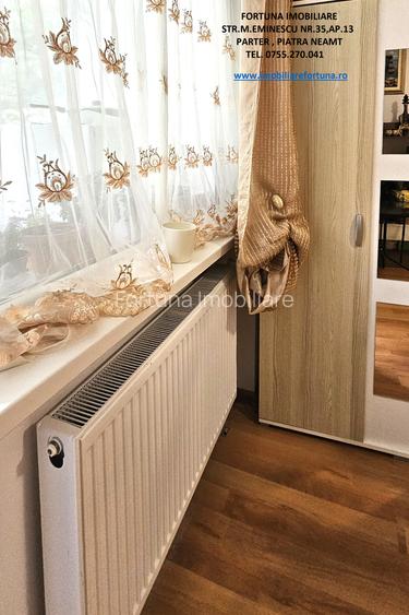 Apartament 2 camere,parter+balcon mare+boxa in proprietate,zona Scoala nr.8 P.Nt - 10