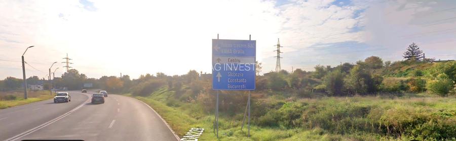 Teren intravilan 14.168 mp – pozitie excelenta la intrarea in Braila - 2
