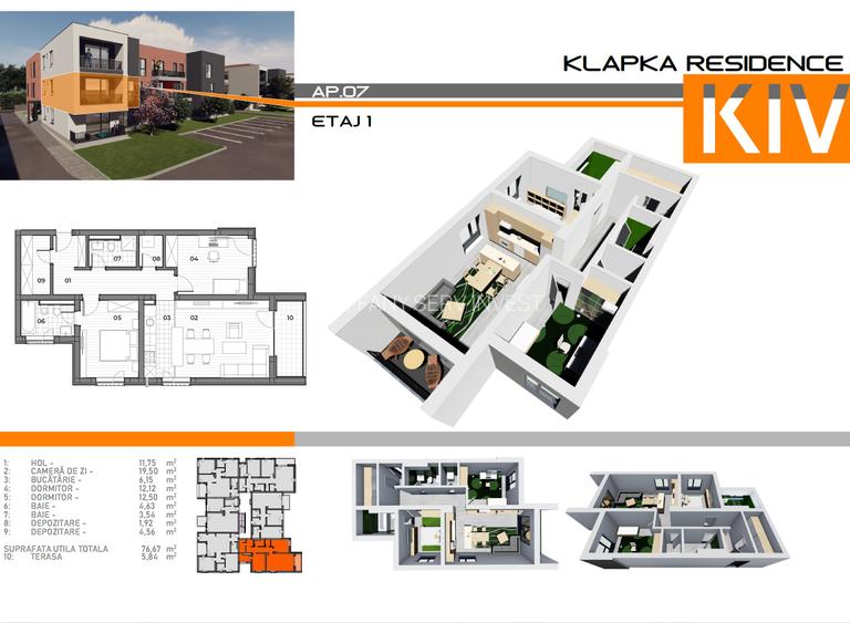 KLAPKA RESIDENCE  4 - 8