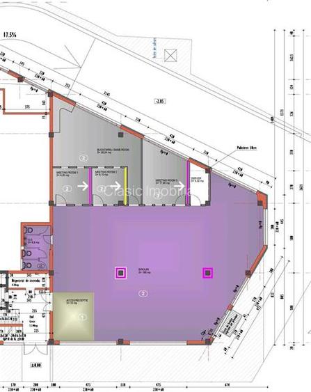 Inchiriere 270 mp spatiu comercial, clinica showroom, birouri, locatie de except - 2