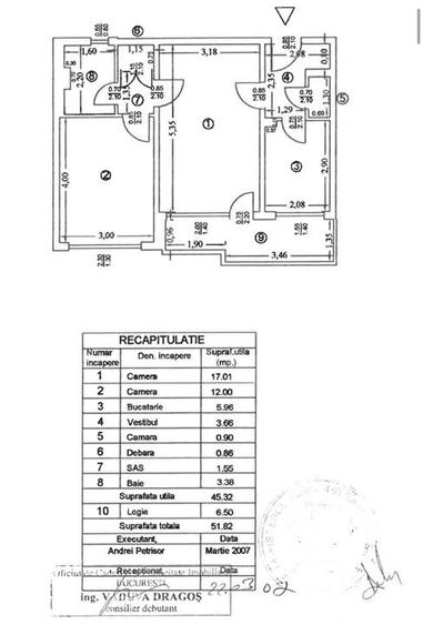 Vanzare apartament 2 camere | Dristor | Mall Park Lake | et 6/10 | renovat, amen - 15
