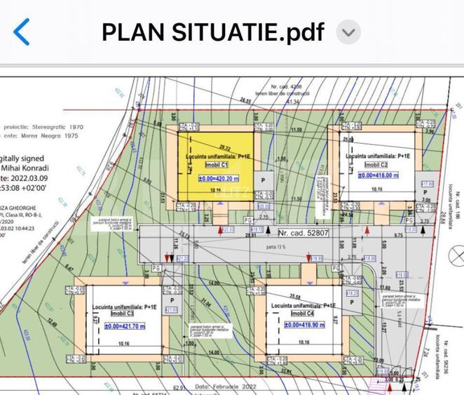 Casa individuala semifinisata, 5 camere, terasa circulabila, zona Luna de sus  - 4