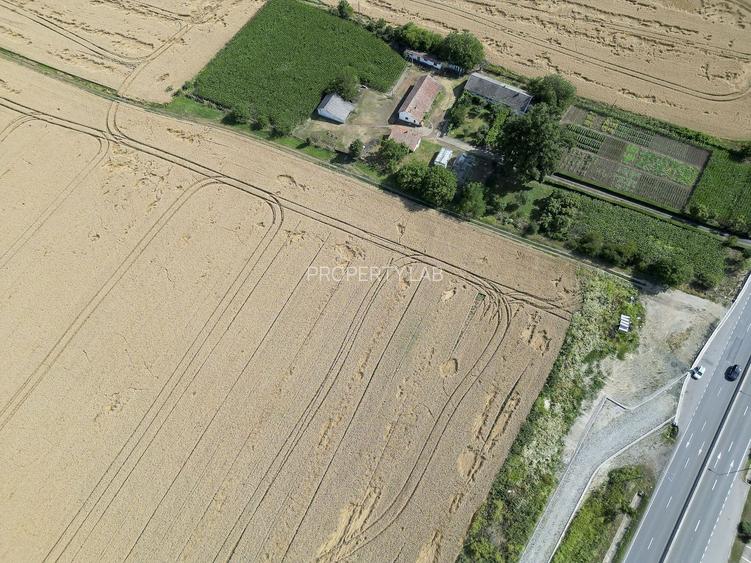 Teren 7653mp cu PUZ aprobat DN Arad Oradea - 2