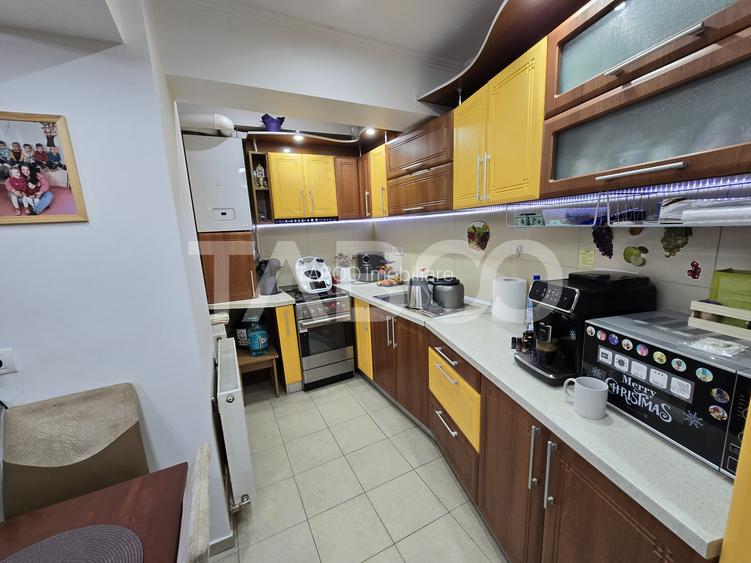 Apartament 2 camere etaj intermediar 1 mobilat lift Turnisor Sibiu - 12