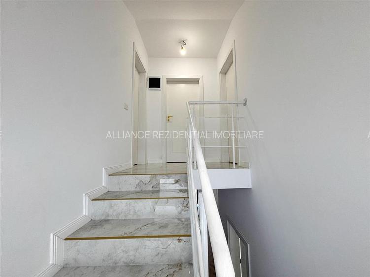 Casa individuala P+M - 3, 4 sau 5 camere - teren 389mp - Ansamblu rezidential - 7