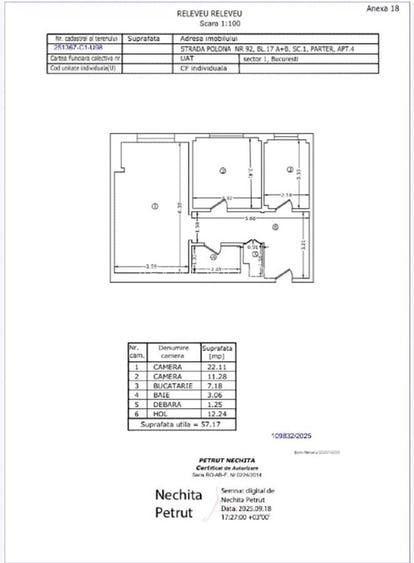 Apt de inchiriat Str. Polonă ( vis-a-vis de Spitalul Floreasca) - 12