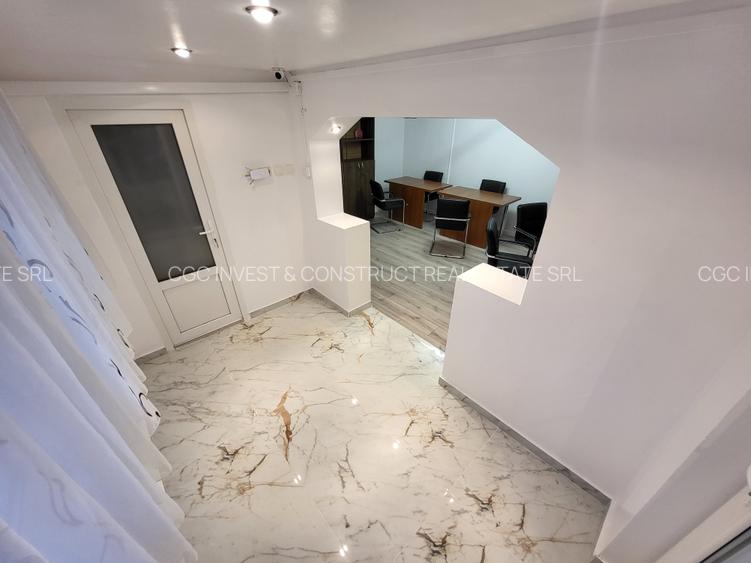 Spatiu de Birouri-Acces pietonal-Spitalul Judetean-5 Camere-Vitrina 12 M- 131 MP - 10