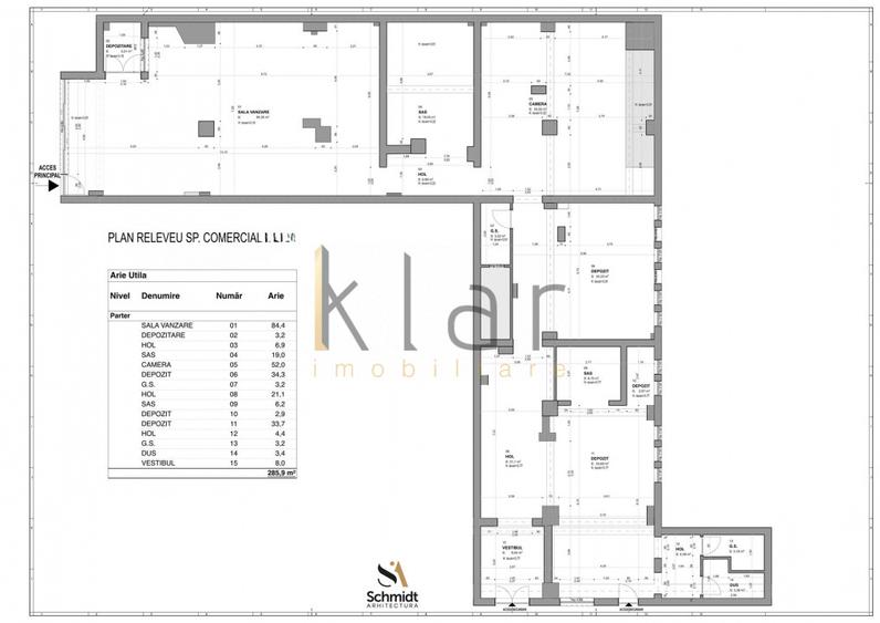 Spatiu Comercial Multifunctional 286mp, 4 parcari, Plopilor zona Lukoil